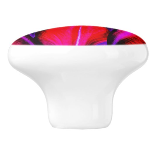 neongloeitulp keramische knop (Zijkant)