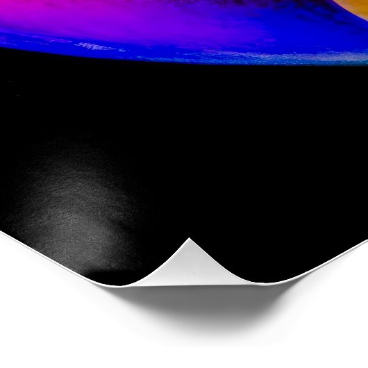 neongloeitulp perfect poster (Hoek)