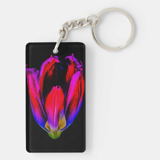 neongloeitulp sleutelhanger (achterkant)