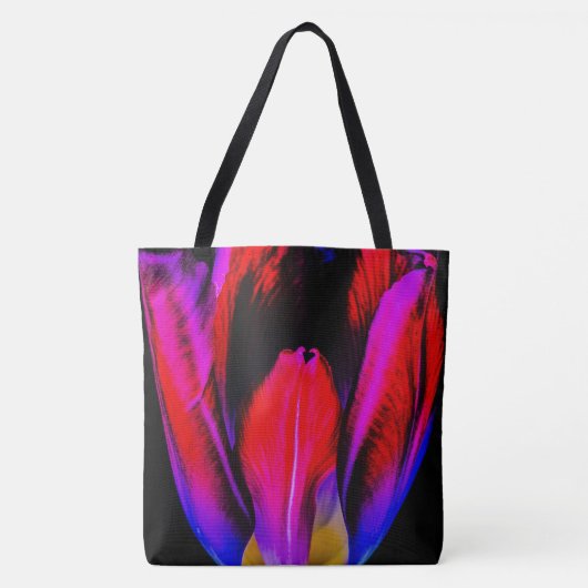 neongloeitulp tote bag (Voorkant)