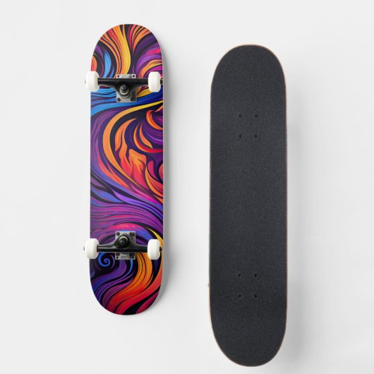 NEONGOLVEN PERSOONLIJK SKATEBOARD (Voorkant)