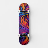 NEONGOLVEN PERSOONLIJK SKATEBOARD (Voorkant)