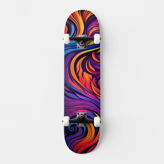 NEONGOLVEN PERSOONLIJK SKATEBOARD (Voorkant)