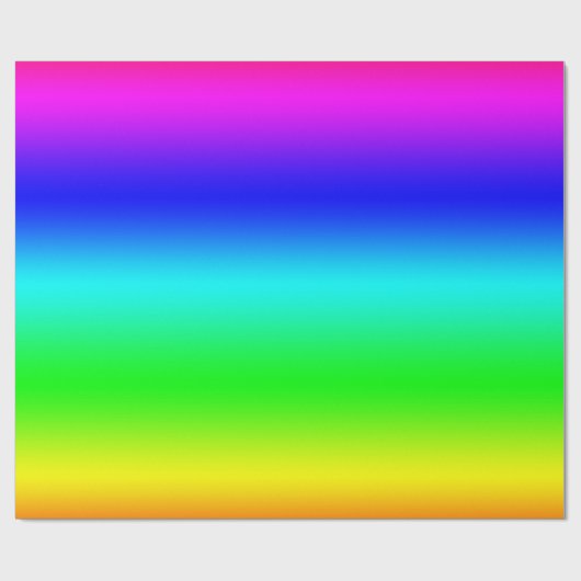 Neongradiënt Cadeaupapier (Vlak)