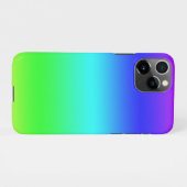 Neongradiënt iPhone Hoesje (Achterkant horizontaal)