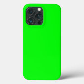 neongroen scherm, heldere, solide kleuren, koel Case-Mate iPhone case (Achterkant)