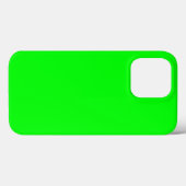 neongroen scherm, heldere, solide kleuren, koel Case-Mate iPhone case (Achterkant (horizontaal))
