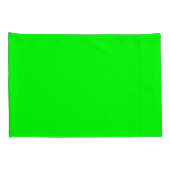 neongroen scherm, heldere, solide kleuren, koel kussensloop (Achterkant-Rechts)