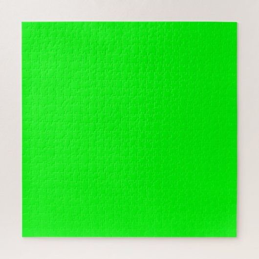 neongroen scherm, heldere, solide kleuren, koel legpuzzel (Verticaal)