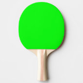 neongroen scherm, heldere, solide kleuren, koel tafeltennisbatje (Voorkant)