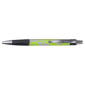 neongroen slijm grijs plezier pen (Achterkant)