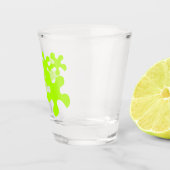 neongroen slipje leuk shot glas (Rechts)