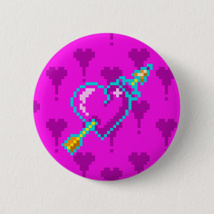 Neonhart Ronde Button 5,7 Cm