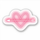 Neonhart Sticker (Voorkant)