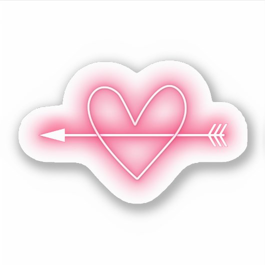 Neonhart Sticker (Voorkant)