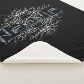 neonia dark metal sherpa deken (3/4)