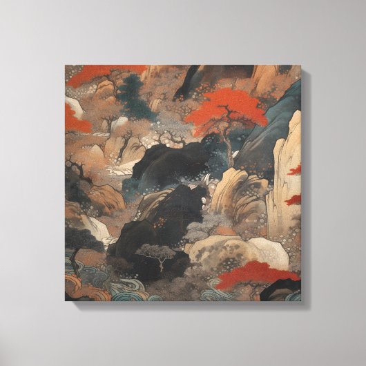 NeoNihonga 001 Canvas Afdruk (Voorkant)