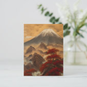 NeoNihonga Fuji 003 Briefkaart (Staand voorkant)