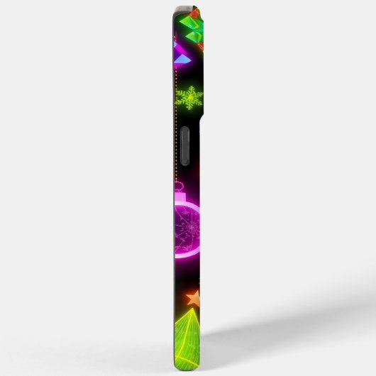 neonkerstversiering Case-Mate iPhone case (Achterkant / Rechts)