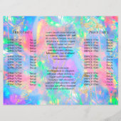 neonkleuren opal drievoudig brochure (Achterkant)