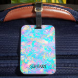 neonkleuren optisch bagagelabel<br><div class="desc">bagagelabel voor optische textuur</div>