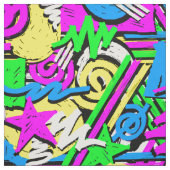 neonkrabbel van 90 jaar stof (Swatch)