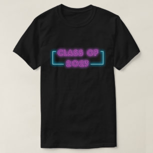 Neonlampklasse van 2023 Afstuderen T-shirt