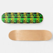 Neonletters en cijfers persoonlijk skateboard (Horizontaal)
