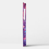 Neonlicht: lege bakstenen muur. Case-Mate iPhone case (Achterkant / Links)