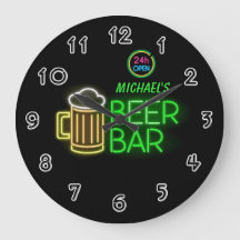 Neonlicht Privé Thuis Gepersonaliseerde Bar Klok