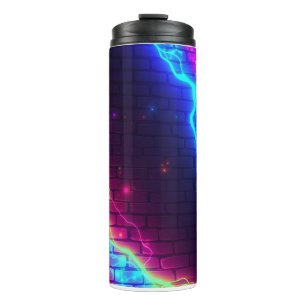 Neonlicht Thermosbeker