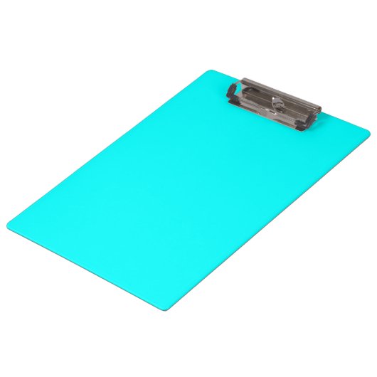 Neonlichtblauwe hexadecimale code 00ffff klembord (Gekanteld)