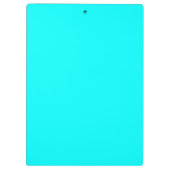 Neonlichtblauwe hexadecimale code 00ffff klembord (Achterkant)