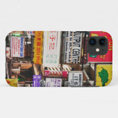 Neonlichten in de straten van Hong Kong Case-Mate iPhone Case (Achterkant (horizontaal))