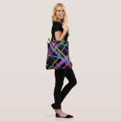 Neonlichtshow Tote Bag (Op model)