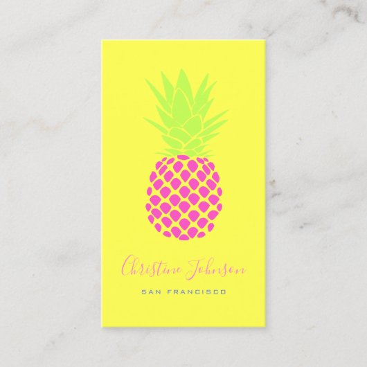 neonontwerp visitekaartje (Voorkant)