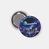 Neonpacks (cirkelontwerp) magneet (Voorkant / Achterkant)