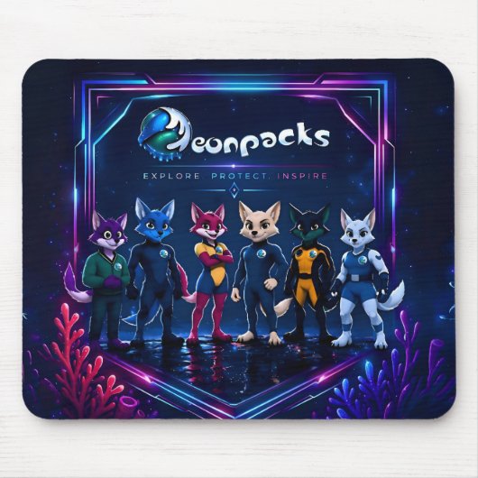Neonpacks Muismat (Voorkant)