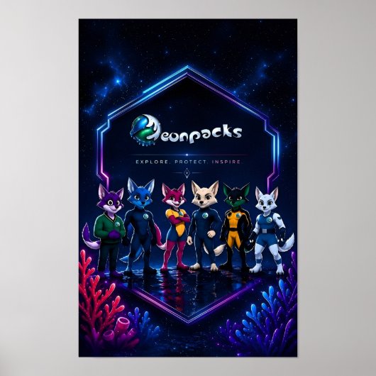 Neonpacks poster (Voorkant)