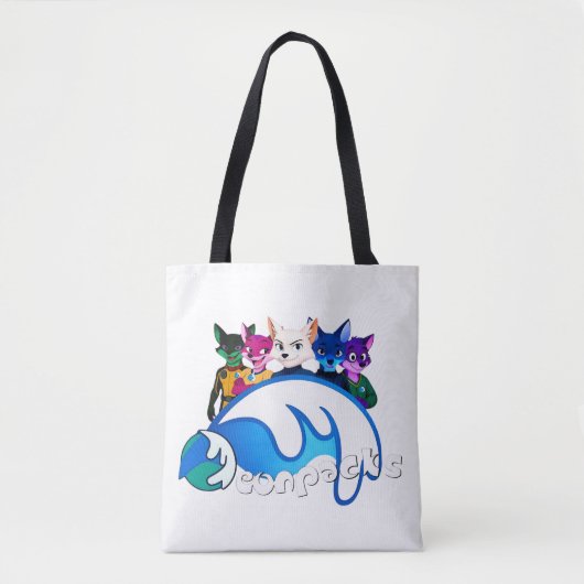 Neonpacks Tote Bag (Voorkant)