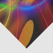 neonpapier voor abstract weefsel tissuepapier (Detail)