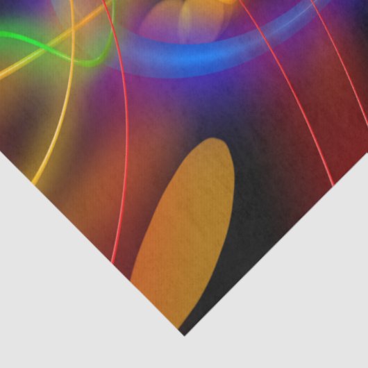 neonpapier voor abstract weefsel tissuepapier (Detail)