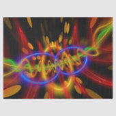 neonpapier voor abstract weefsel tissuepapier (Voorkant)