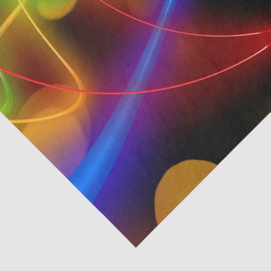 neonpapier voor abstract weefsel tissuepapier (Detail)