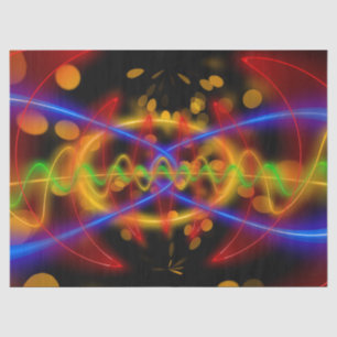 neonpapier voor abstract weefsel tissuepapier