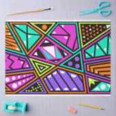 neonpapier voor abstract weefsel tissuepapier (Craft)