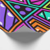 neonpapier voor abstracte verpakking cadeaupapier (Hoek)