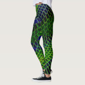 Neonpatroon Leggings (Links)
