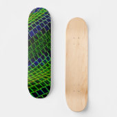 Neonpatroon Persoonlijk Skateboard (Voorkant)
