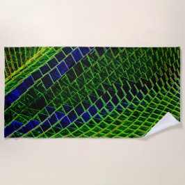 Neonpatroon Strandlaken